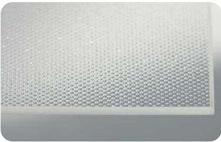 The glass for solar thermal collector